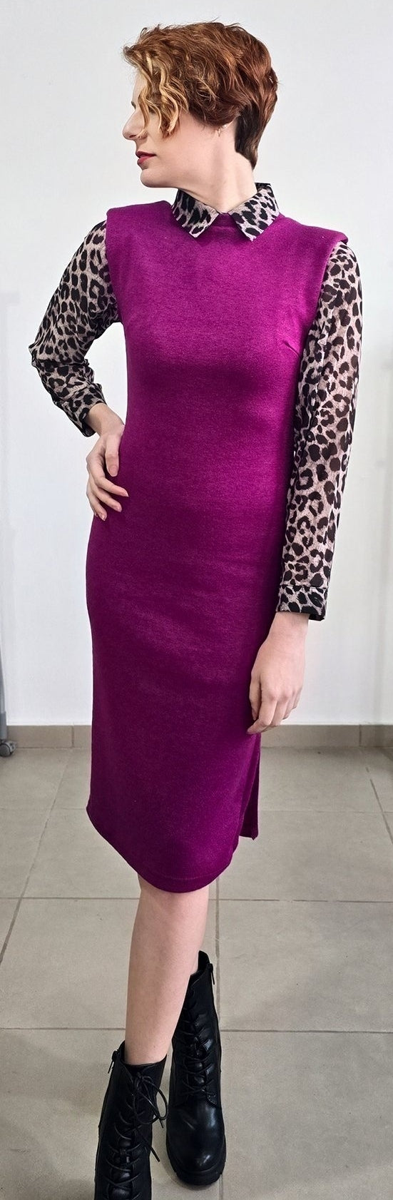 Magenta dress