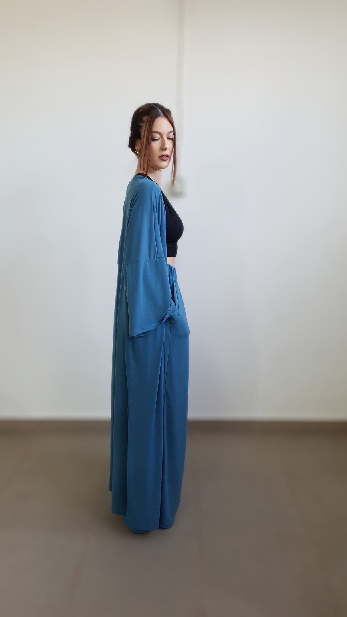 Blue kimono