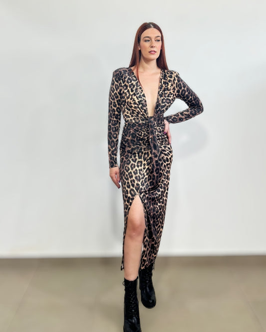 Leopard dress