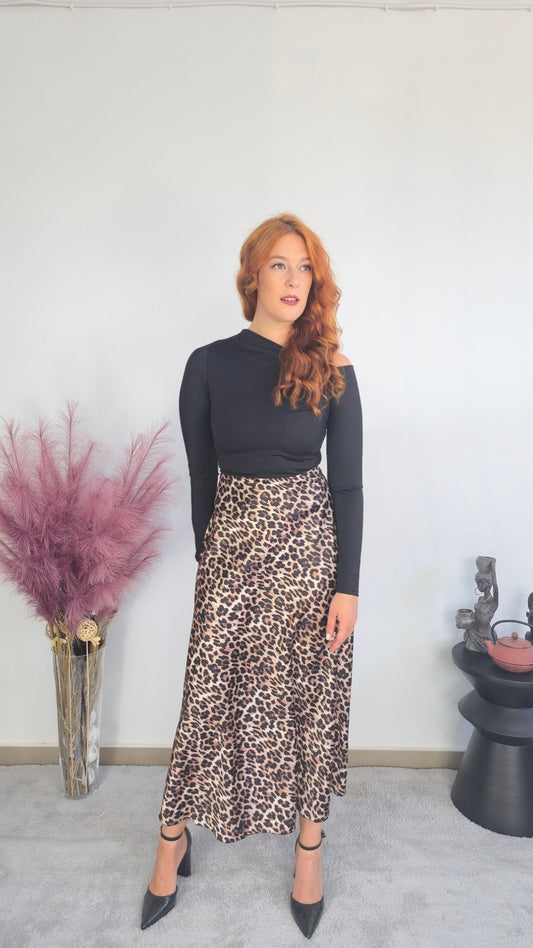 Φούστα animal print