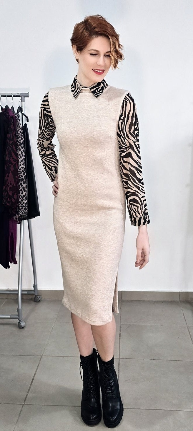 Μπεζ dress