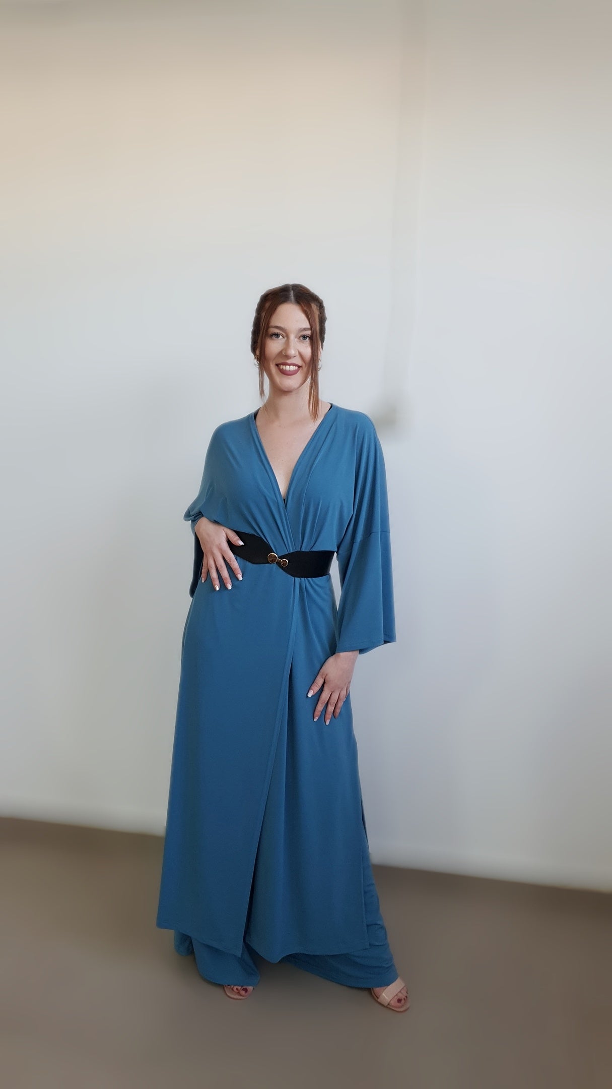 Blue kimono